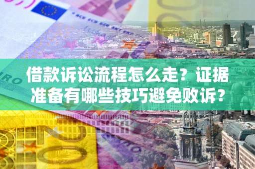济南借款诉讼流程怎么走？证据准备有哪些技巧避免败诉？