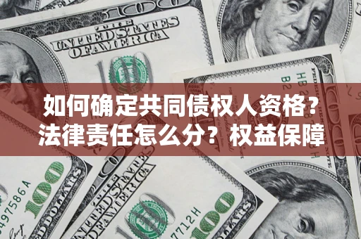 济南如何确定共同债权人资格？法律责任怎么分？权益保障技巧揭秘！