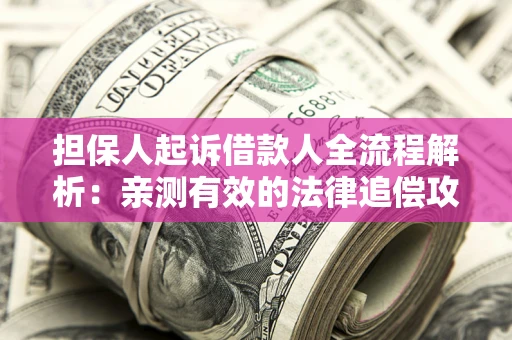 济南担保人起诉借款人全流程解析：亲测有效的法律追偿攻略