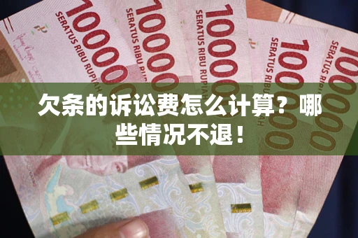 济南欠条的诉讼费怎么计算?哪些情况不退! 济南欠条的诉讼费怎么计算?哪些情况不退!