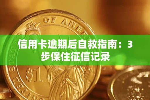 济南信用卡逾期后自救指南：3步保住征信记录